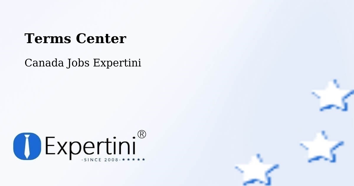 Terms of Service – Chestermere - Canada Jobs Expertini